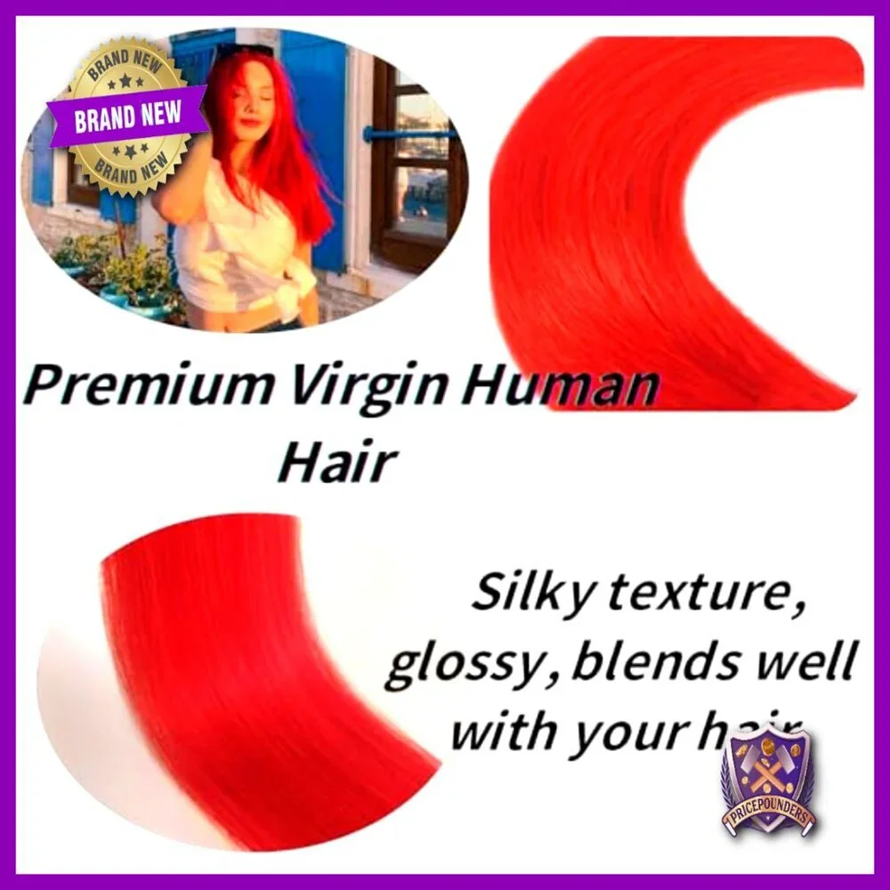 Human Hair Tape-In Extensions 10Pcs 22Inch Seamless Invisible DIY